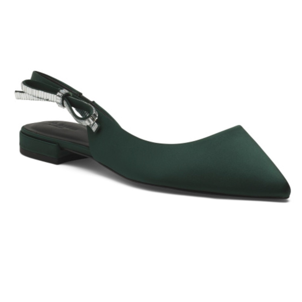 Ted Baker London Jane Green Bow Flat Size 9 New In Box